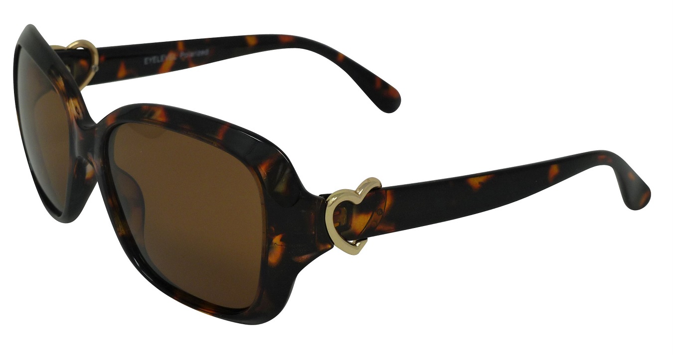 Cheryl Tortoiseshell Frame- Polarized Brown lenses