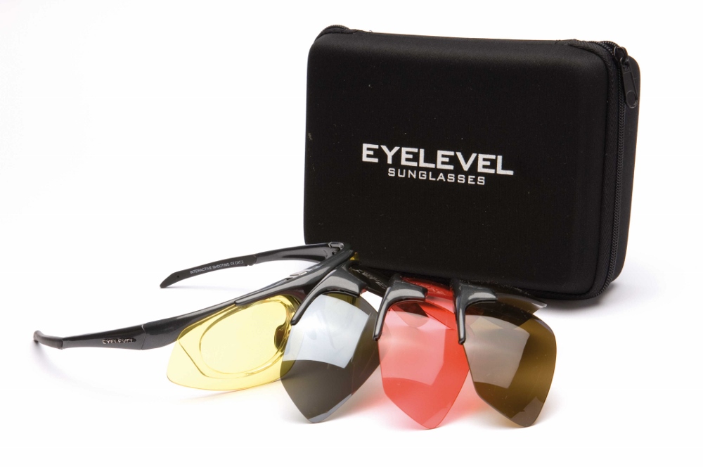 Interchangeable Shooting Glasses Set