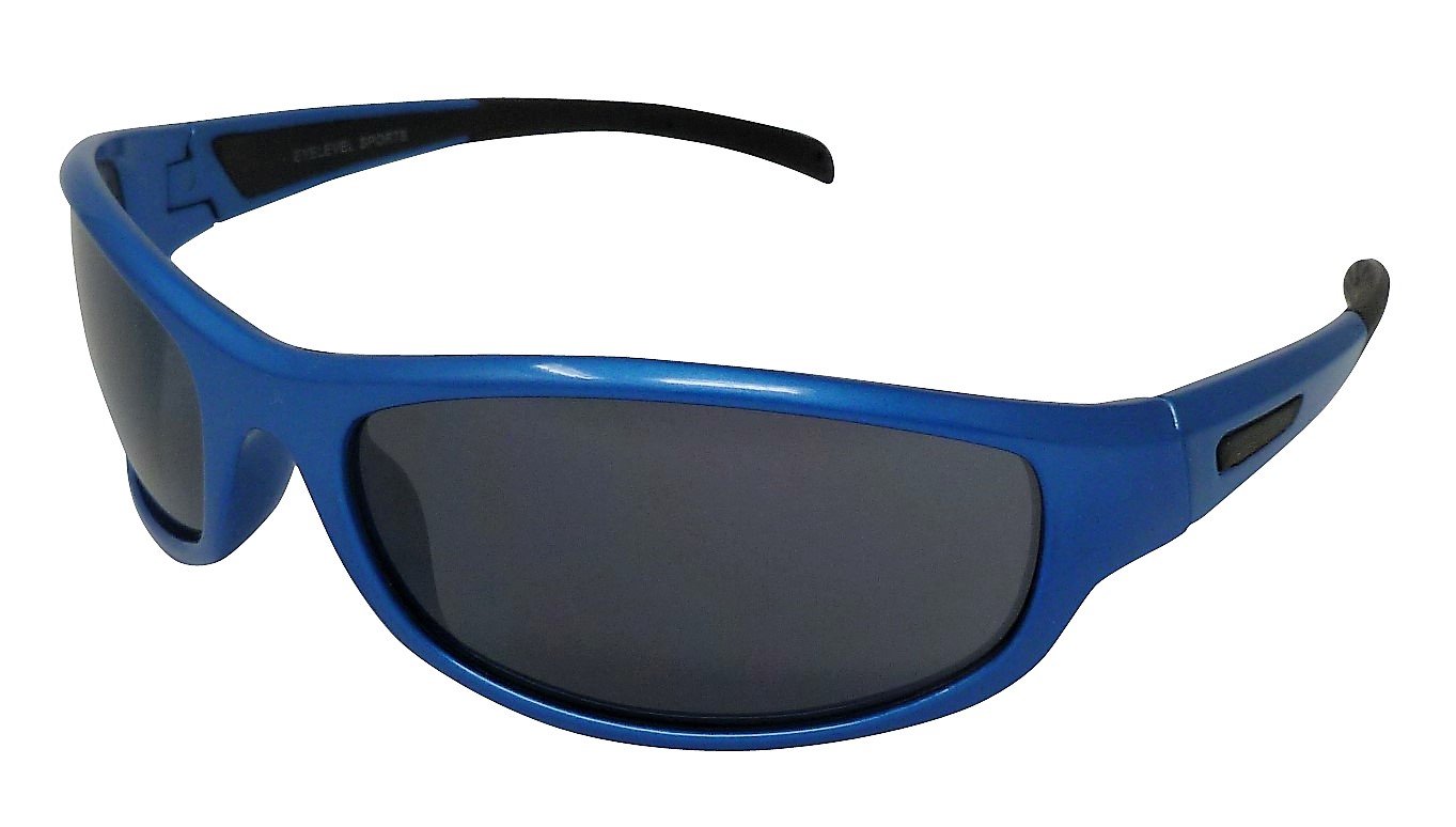 Jet Blue Sports Grey Shatterproof Lenses