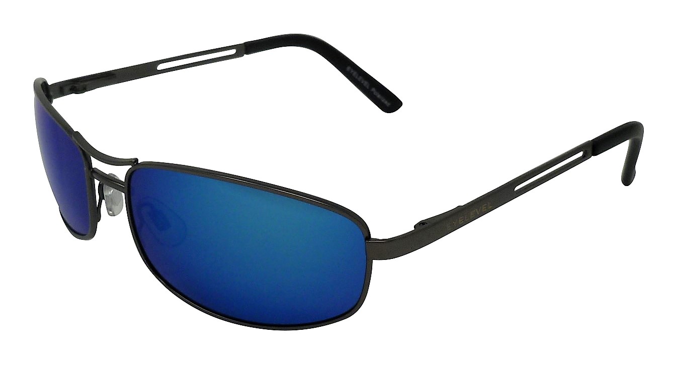 FREE SHIPPING! Modena Metal Frame Sunglasses Polarized Blue Mirror cat ...