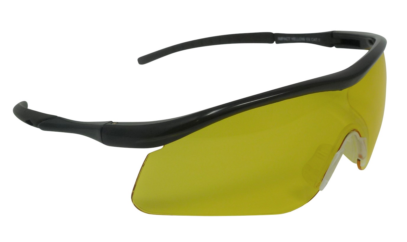 Impact Yellow Shatterproof Lens