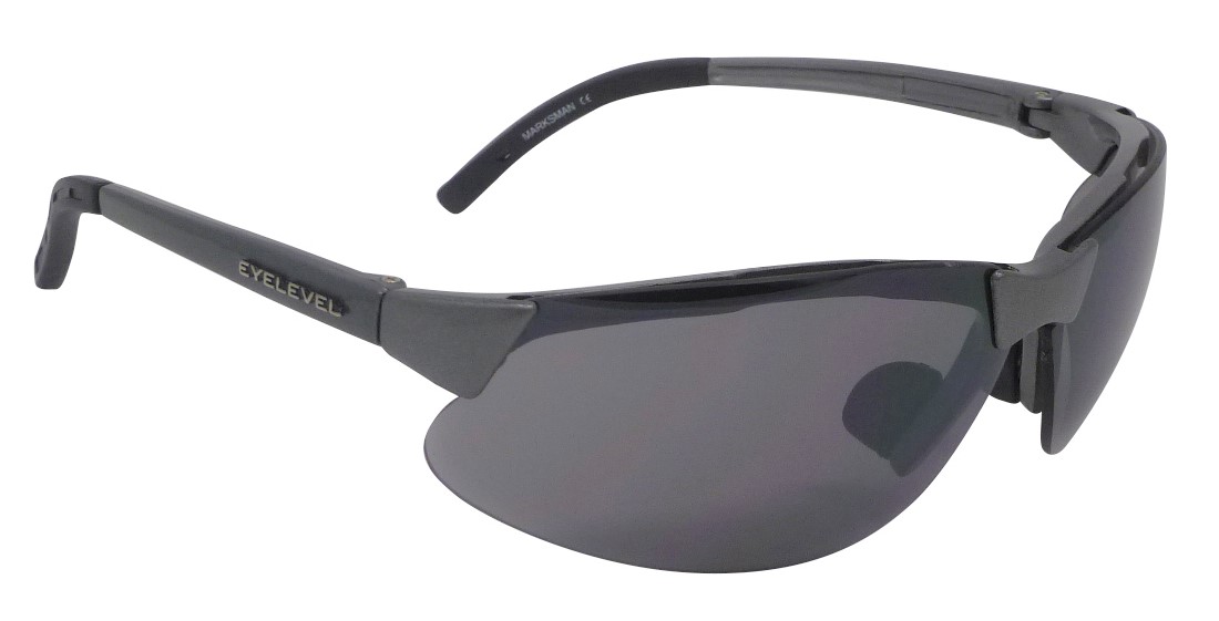 Marksman - Grey Lenses Silver-mirror finish.