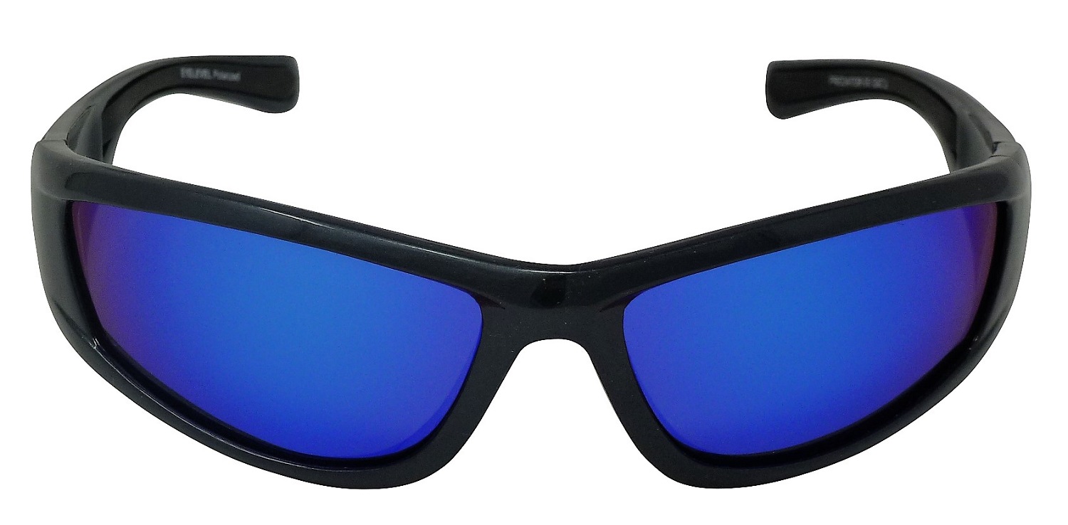 Predator Polarized Blue-mirror Lenses