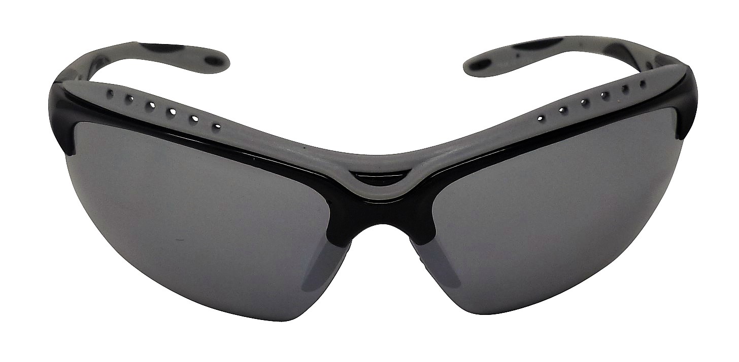 Peak Sports Sunglasses Silver-mirror Shatterproof Lenses