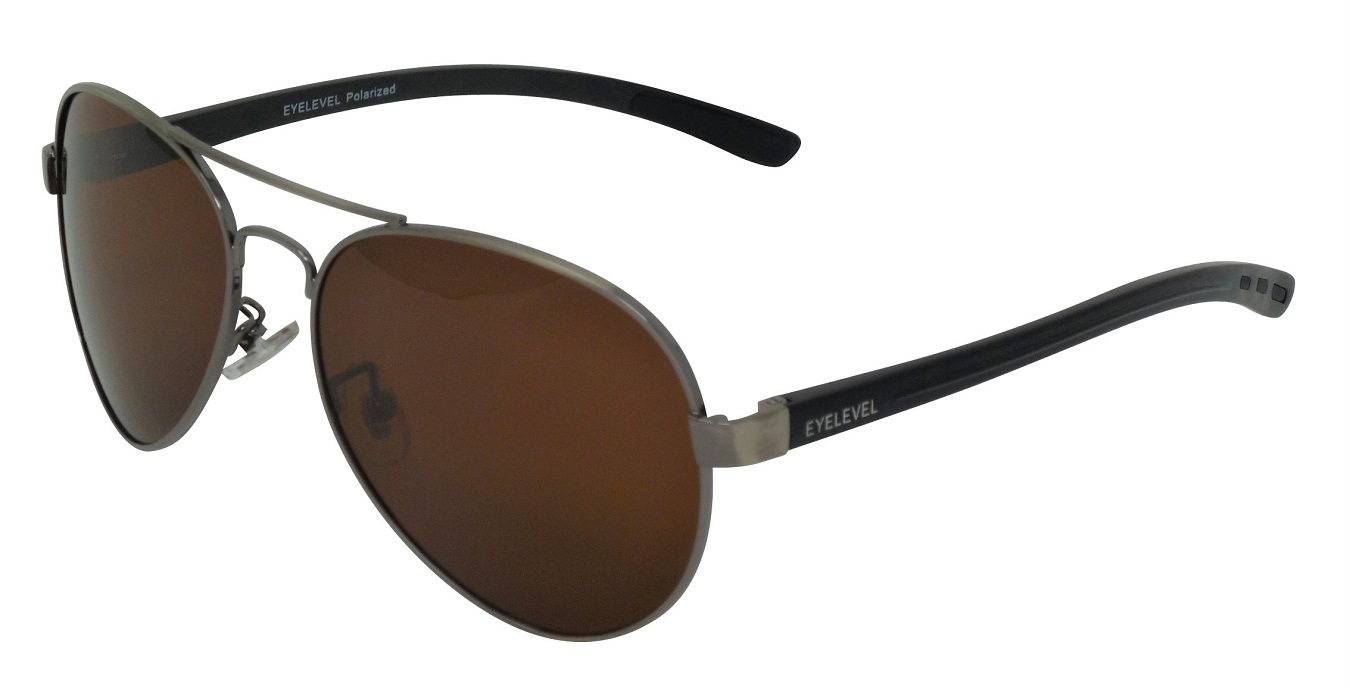 Sicily Aviator Polarized Brown Lenses