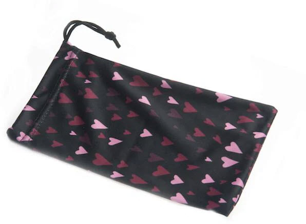 Pouch with heart design