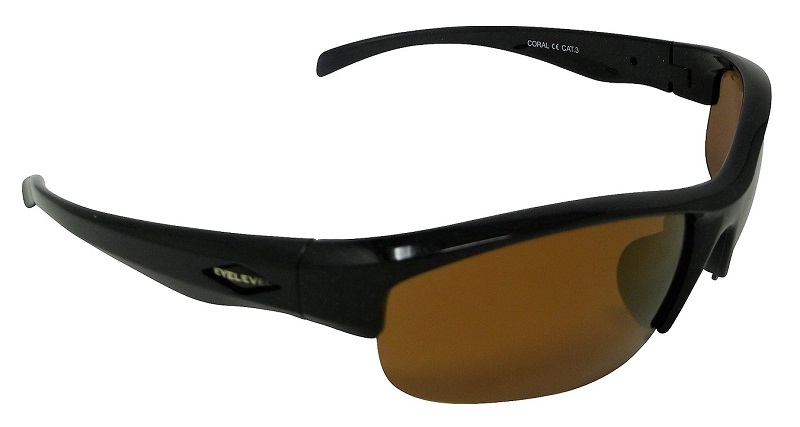 Coral Sunglasses Polarized Gold Mirror Cat-3 UV400 Lenses