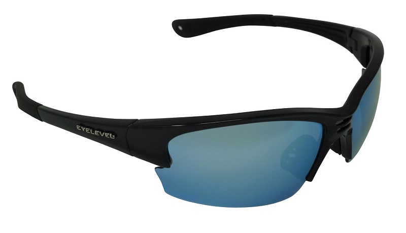 Delta Sports Sunglasses Blue-Mirror Cat-3 UV400 Shatterproof Lenses 