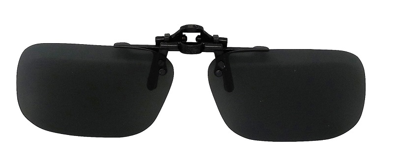Clip-On Polarized Sunglasses NH-7 Grey Cat-3 UV400 Lenses