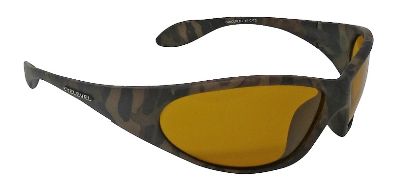 Camouflage Sunglasses Polarized Yellow Cat 2 UV400 Lenses 