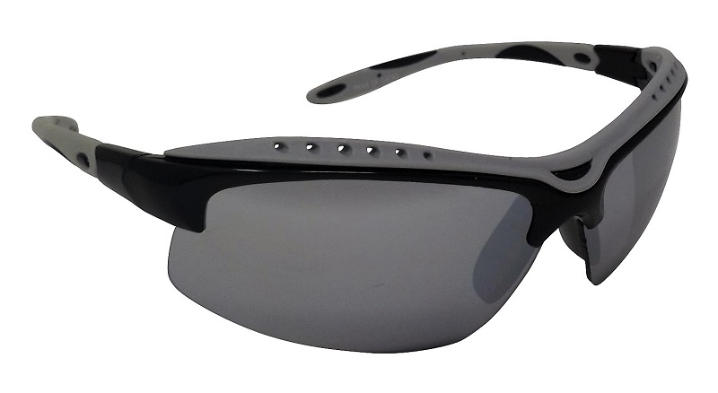 Peak Sports Sunglasses Silver-Mirror Shatterproof Cat-3 UV400 Lenses