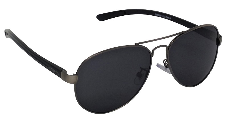 Sicily Pilot Style Sunglasses Polarized Grey Cat-3 UV400 Lenses
