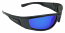 Predator Sport Sunglasses Polarized Blue Mirror Cat-3 UV400 Lens