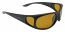 Stalker Sunglasses Polarized Yellow Light Enhancing UV400 Lenses + Side Shields