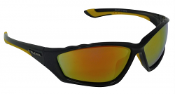 Bullet Sports Sunglasses Red Multi-Coated Mirror Cat-3 UV400 Shatterproof Lenses 