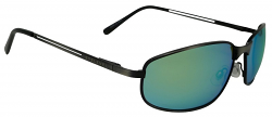 Capri Metal Sunglasses Polarized Blue Mirror Cat-3  UV400 Lenses  