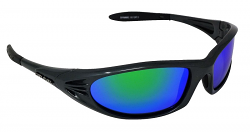 Dynamic Sport Sunglasses Polarized Blue Mirror Cat-3  UV400 Lenses 