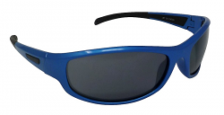 Jet Blue Sports Sunglasses Grey Cat-3 UV400 Shatterproof Lenses 