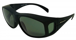 Medium Overglasses Polarized Smoke-Green Cat-3 UV400 Lenses 