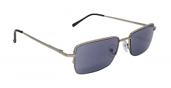 Metal Frame Sun Reader Reading Glasses Grey UV400 Lenses