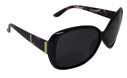 Molly Black Sunglasses Polarized Grey Cat-3 UV400 Lenses  
