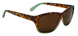Sophia Womens Tortoiseshell Sunglasses Polarized Brown Cat-3 UV400 Lenses 