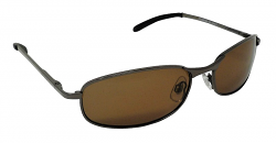 Ferrara Metal Sunglasses Polarized Brown Cat-3 UV400 Lenses