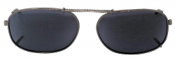Clip-On Adjustable Sunglasses SP-1 Polarized Grey Cat-3 UV400 Lenses 