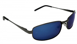 Treviso Metal Sunglasses Polarized Blue Mirror Cat-3 UV400 Lenses 