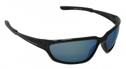 Trident Sports Sunglasses Blue Mirror Cat-3 UV400 Impact Resistant Lenses 