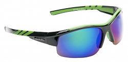 Meteor Sports Sunglasses Blue Mirror Shatterproof Cat-3 UV400 Lenses 