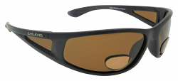 PowerStriker Sunglasses Polarized Brown Lenses with Bifocal+2.50 Insets