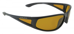 Striker Sport Sunglasses Polarized Yellow Cat-2 UV400 Lenses + Side-Shields
